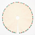 White Felt Pom Tree Skirt
