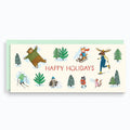 Skating Critters Holiday Money Card