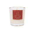 Rewined Poinsettia Candle