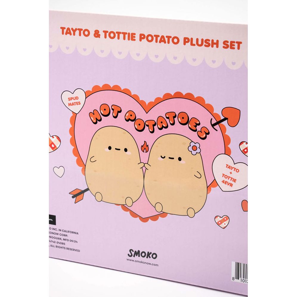 Smoko Tayto 7" Hot Potatoes Mochi Plush Duo