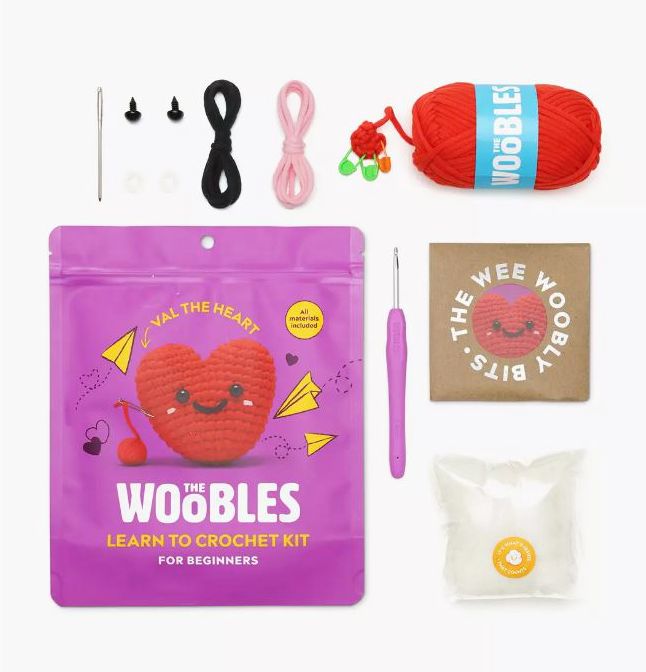 Val the Heart Learn to Crochet Kit