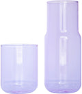 Tinted Glass Carafe - Violet
