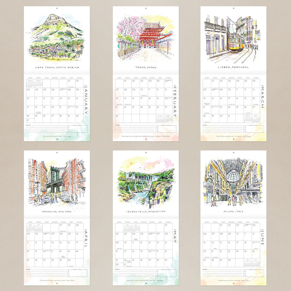 2027 Seedlings Elsewhere Wall Calendar