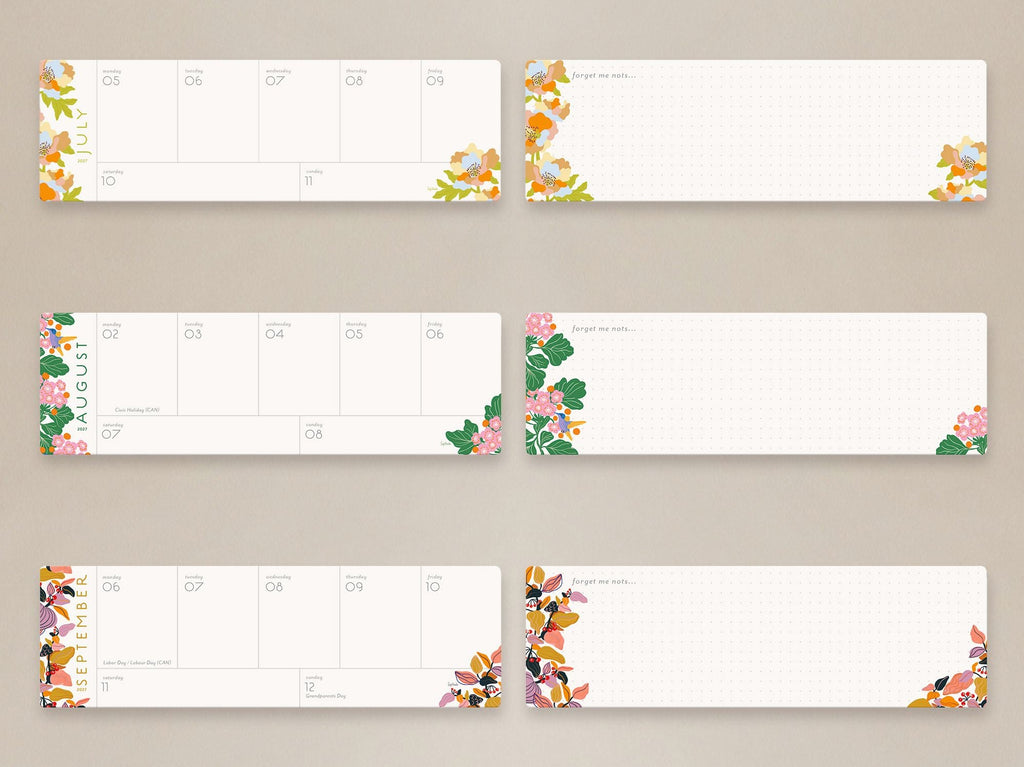 2027 Seedlings Soft Days Ahead Desk Planner