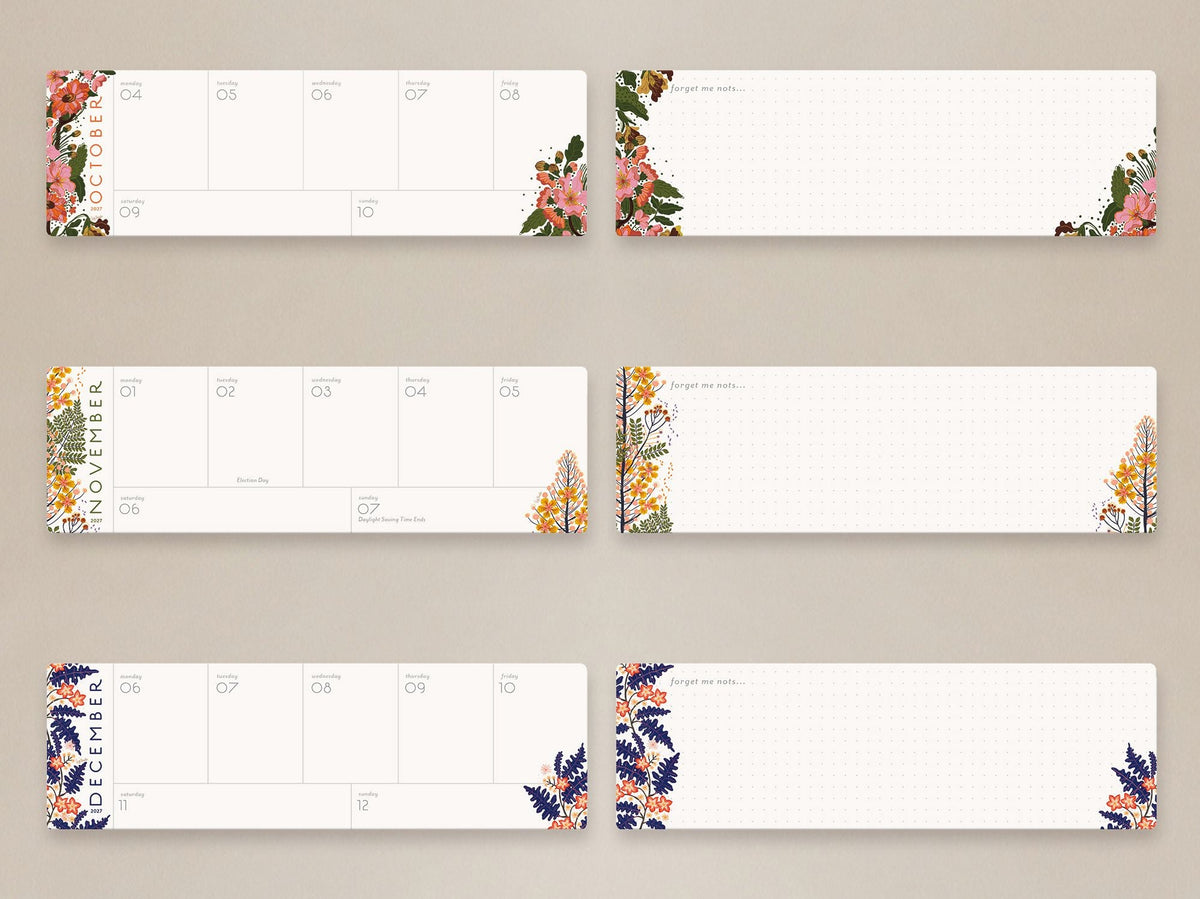 2027 Seedlings Soft Days Ahead Desk Planner