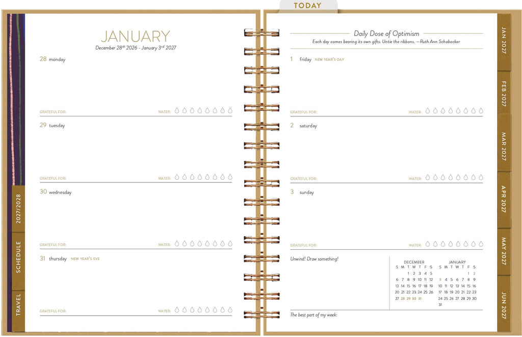 2027 Seedlings Happy Days Weekly Planner