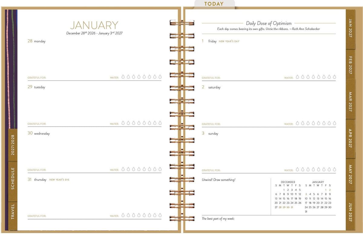 2027 Seedlings Happy Days Weekly Planner