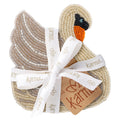 Swan Beaded Coaster Set of 4
