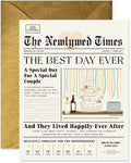 Newlywed Times Wedding Card