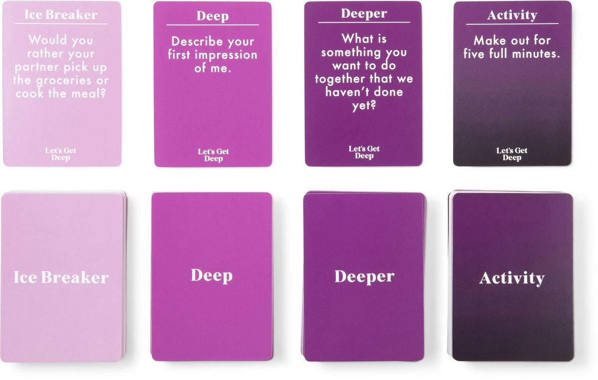 Let's Get Deep Couples Game