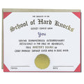 Hard Knocks Foil Greeting Card