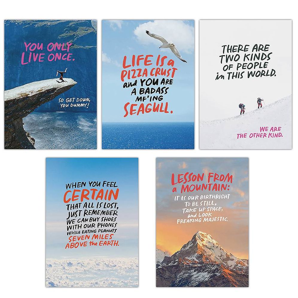 It's Gonna Be OK-Ish Reasonable Achievement Postcard Book