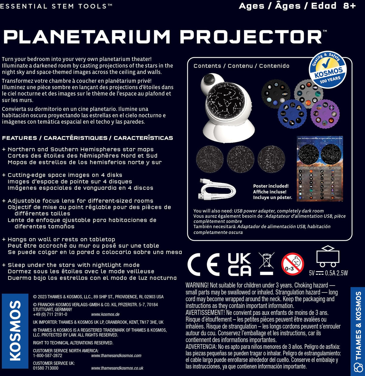 The Thames & Kosmos Planetarium Projector (3L)