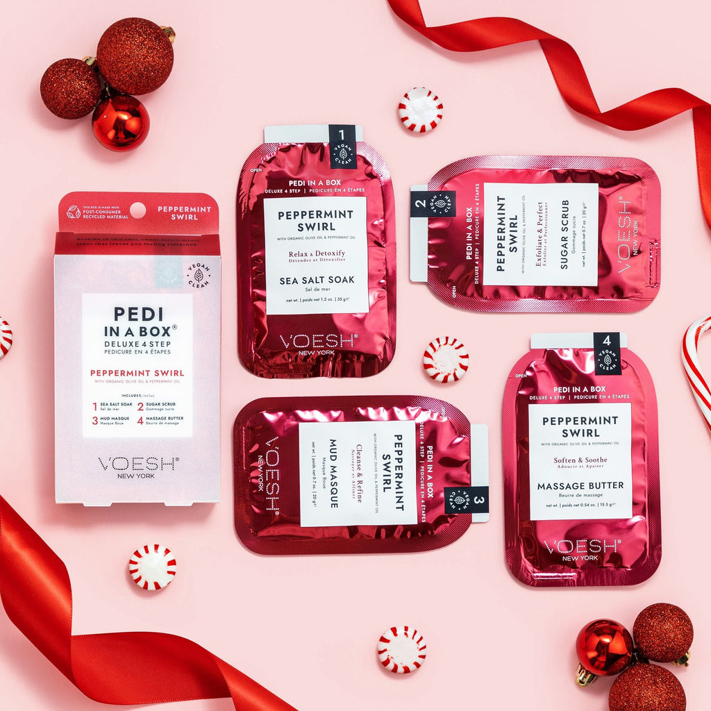 Peppermint Swirl Duo Pedi Set