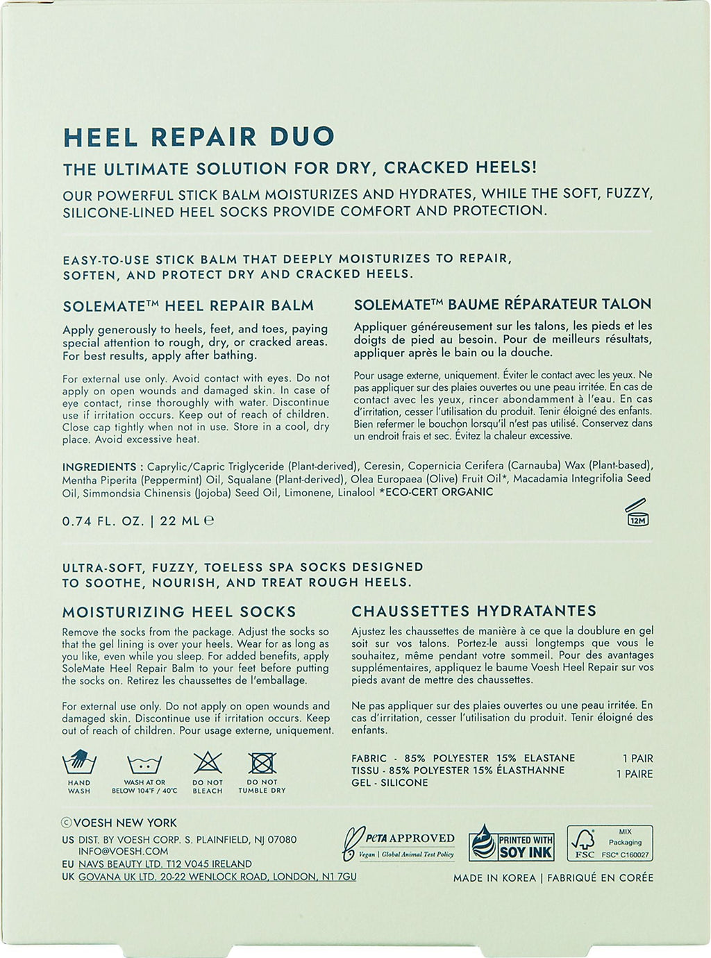 Mint Heel Repair Duo