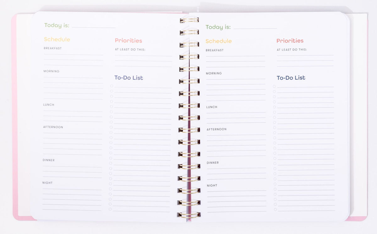 To Do Planner, Flowers and Fruit