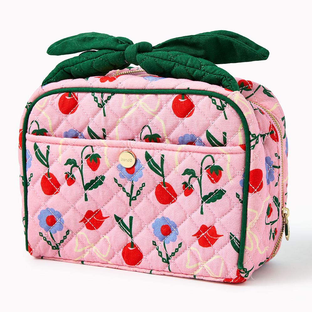 Getaway Toiletry Bag, Cherry Lips