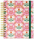 2026-2027 Bando 17 Month Medium Planner, Pink Tile Floral