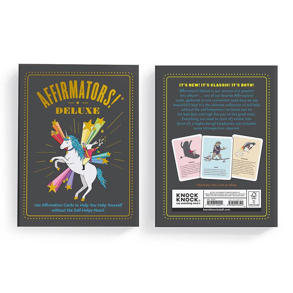 Affirmators! Deluxe Deck: 100 Affirmation Cards