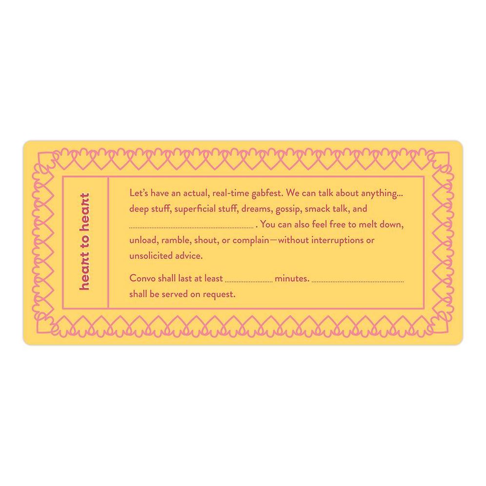 Fill In The Love Bestie Voucher
