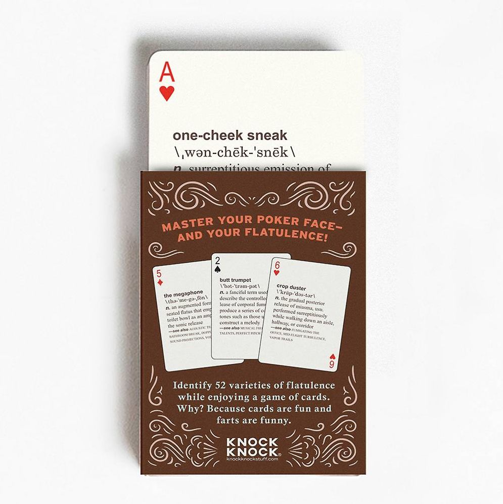 52 Farts Playing Cards Deck