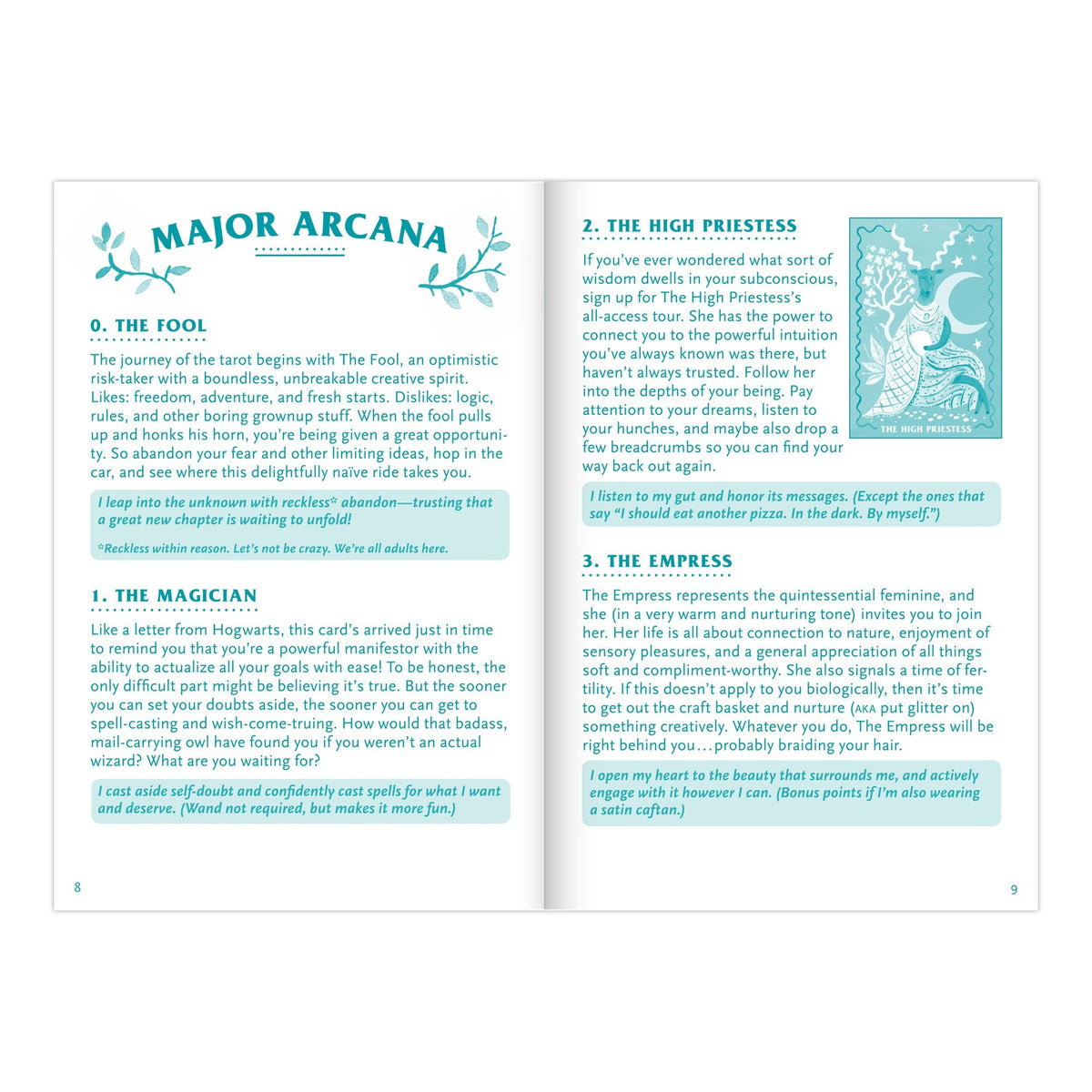 Tarot Affirmators