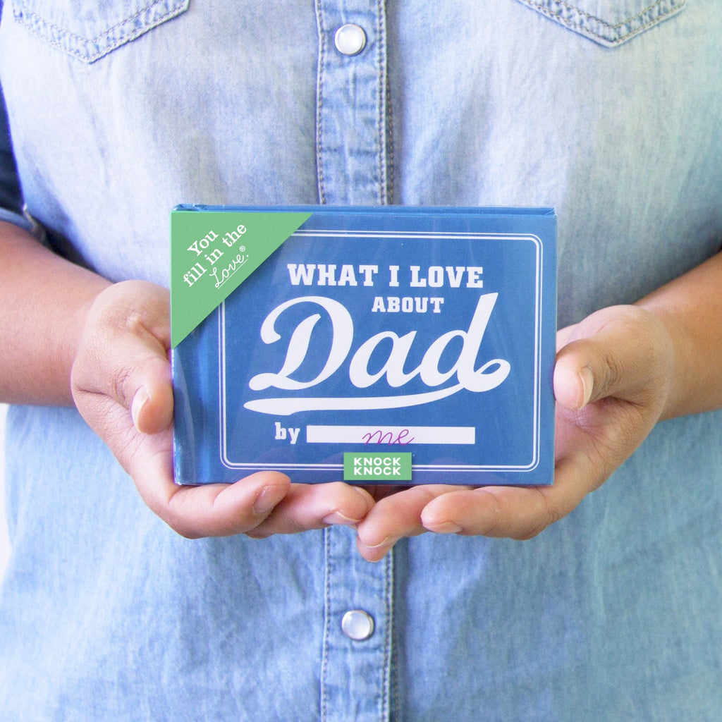 What I Love About Dad Journal