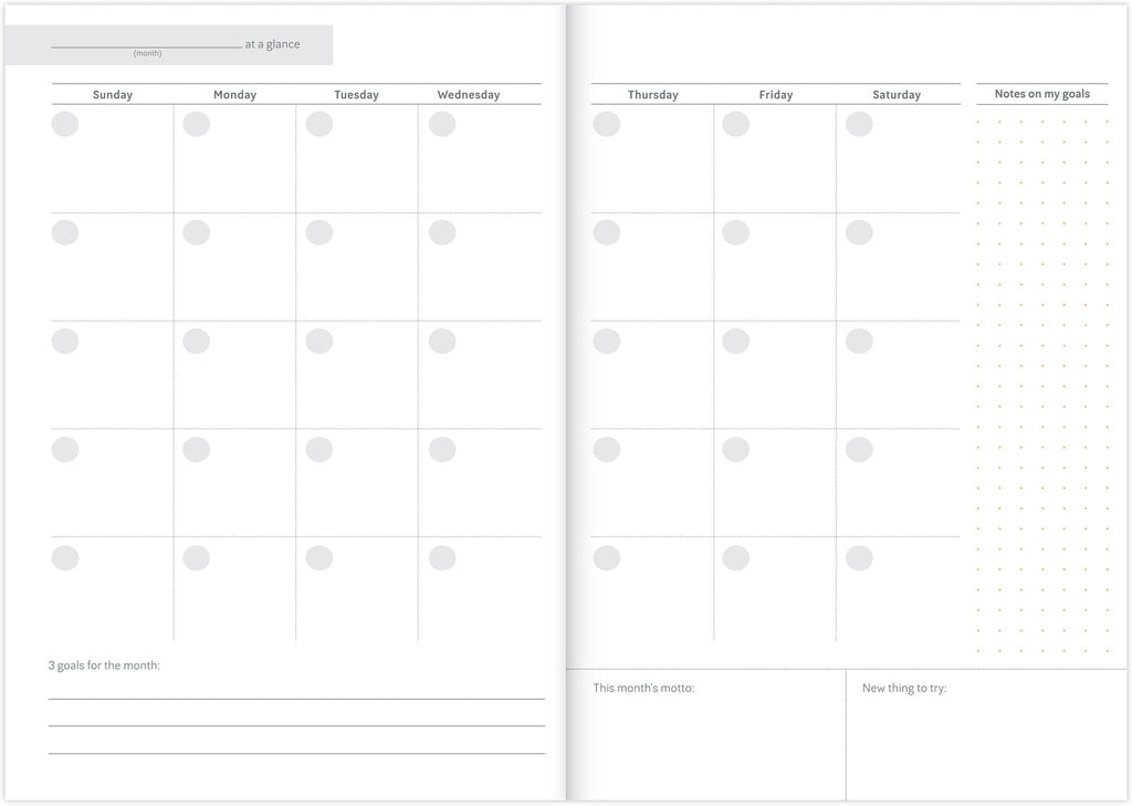 You Got This 6 Month Productivity Tracker