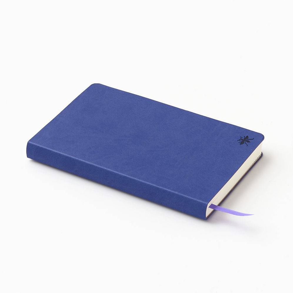 Dark Blue Paper Wasp Dotted Journal