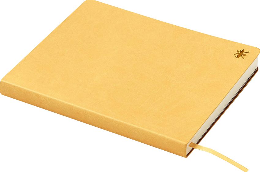 Cream Paper Wasp Lined Journal