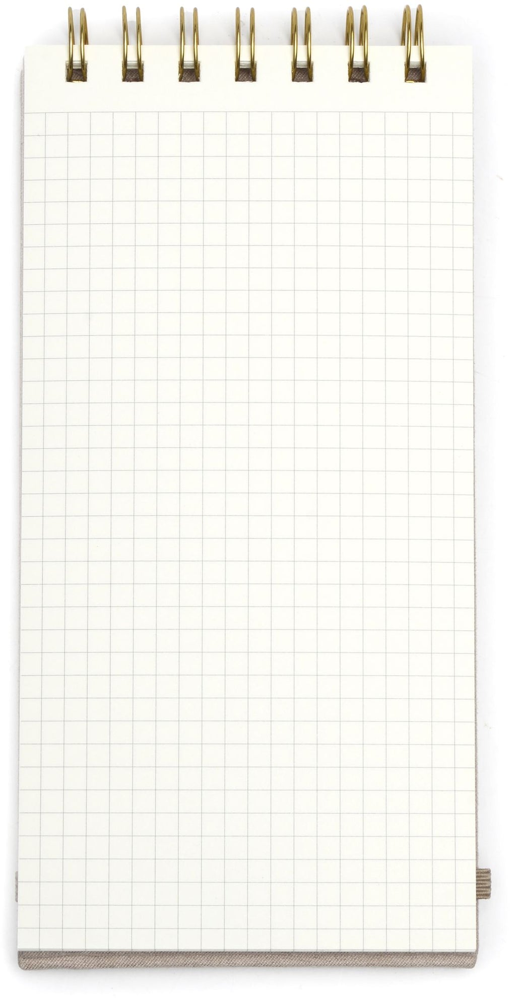 Vegan Suede Reporter Notepad - Taupe