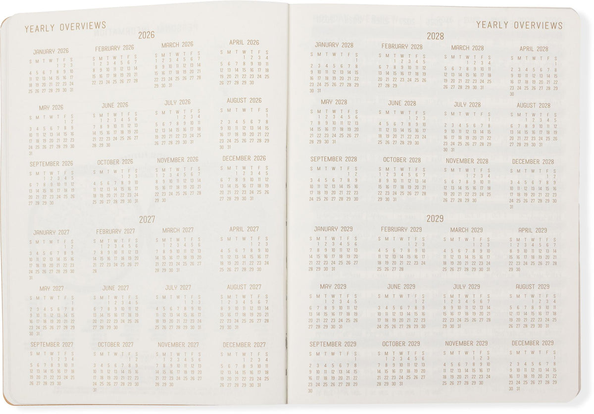 2026-2027 Blue Swallows Daily Planner