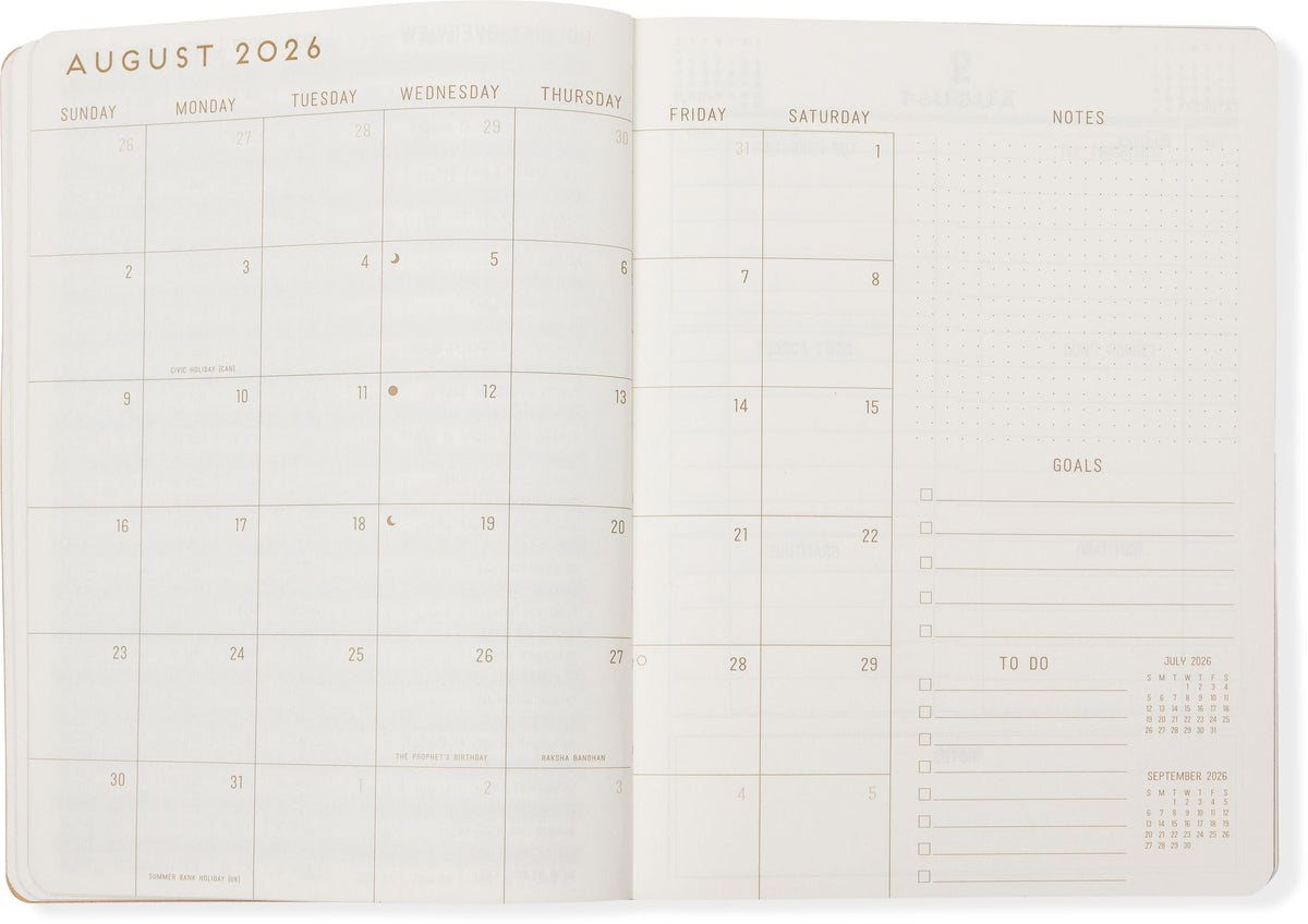 2026-2027 Blue Swallows Daily Planner