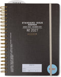 2026-2027 Black Standard Issue Weekly Desk Planner