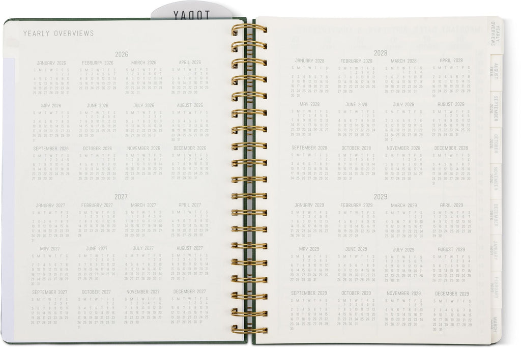 2026-2027 Pine Standard Issue Weekly Desk Planner