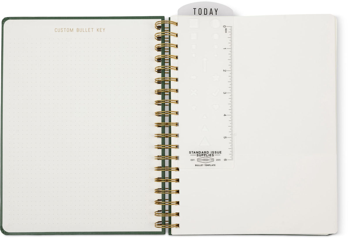 2026-2027 Pine Standard Issue Weekly Desk Planner