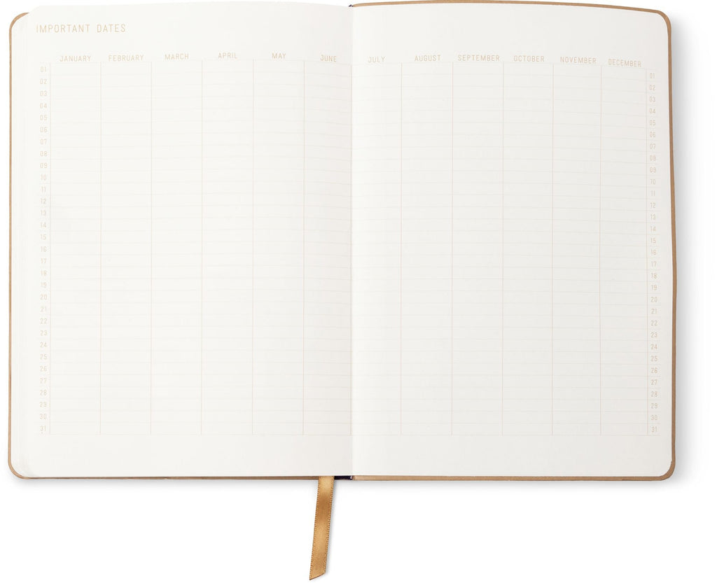 2026-2027 Heritage Plaid Weekly Desk Planner