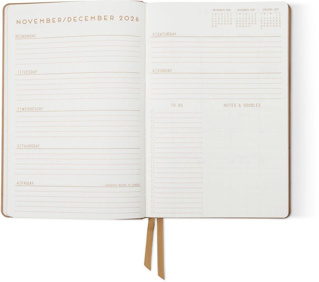 2027 Starbursts Weekly Desk Planner