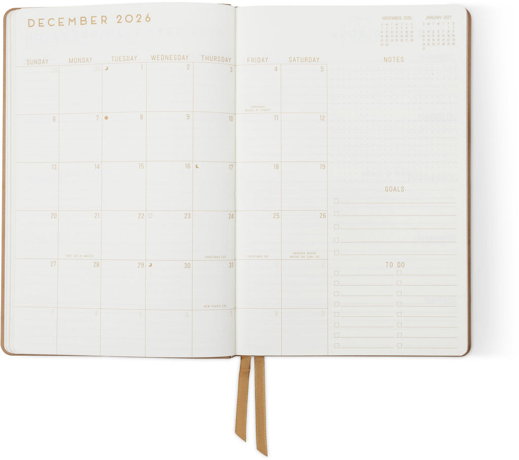 2027 Starbursts Weekly Desk Planner