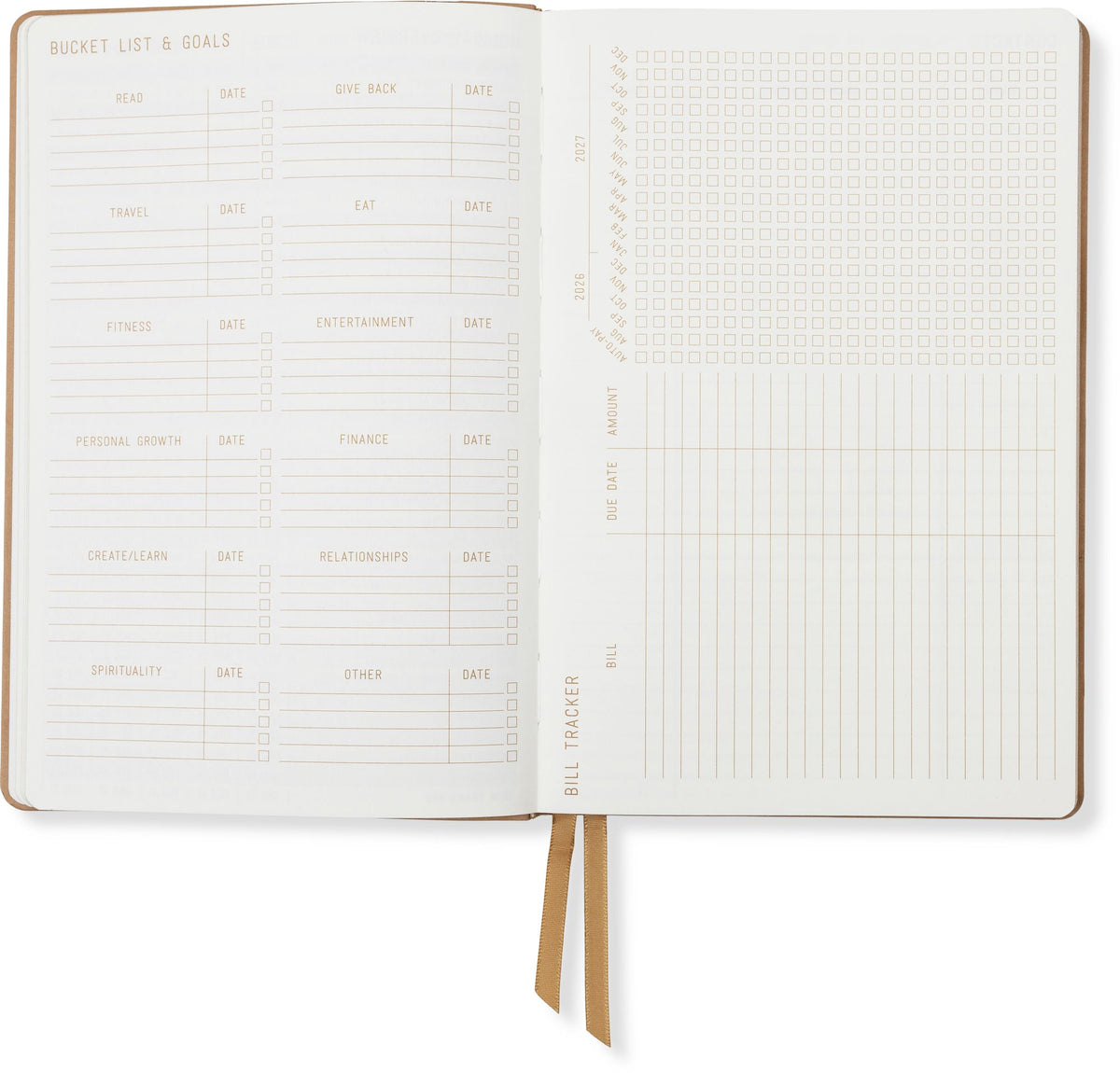 2027 Starbursts Weekly Desk Planner