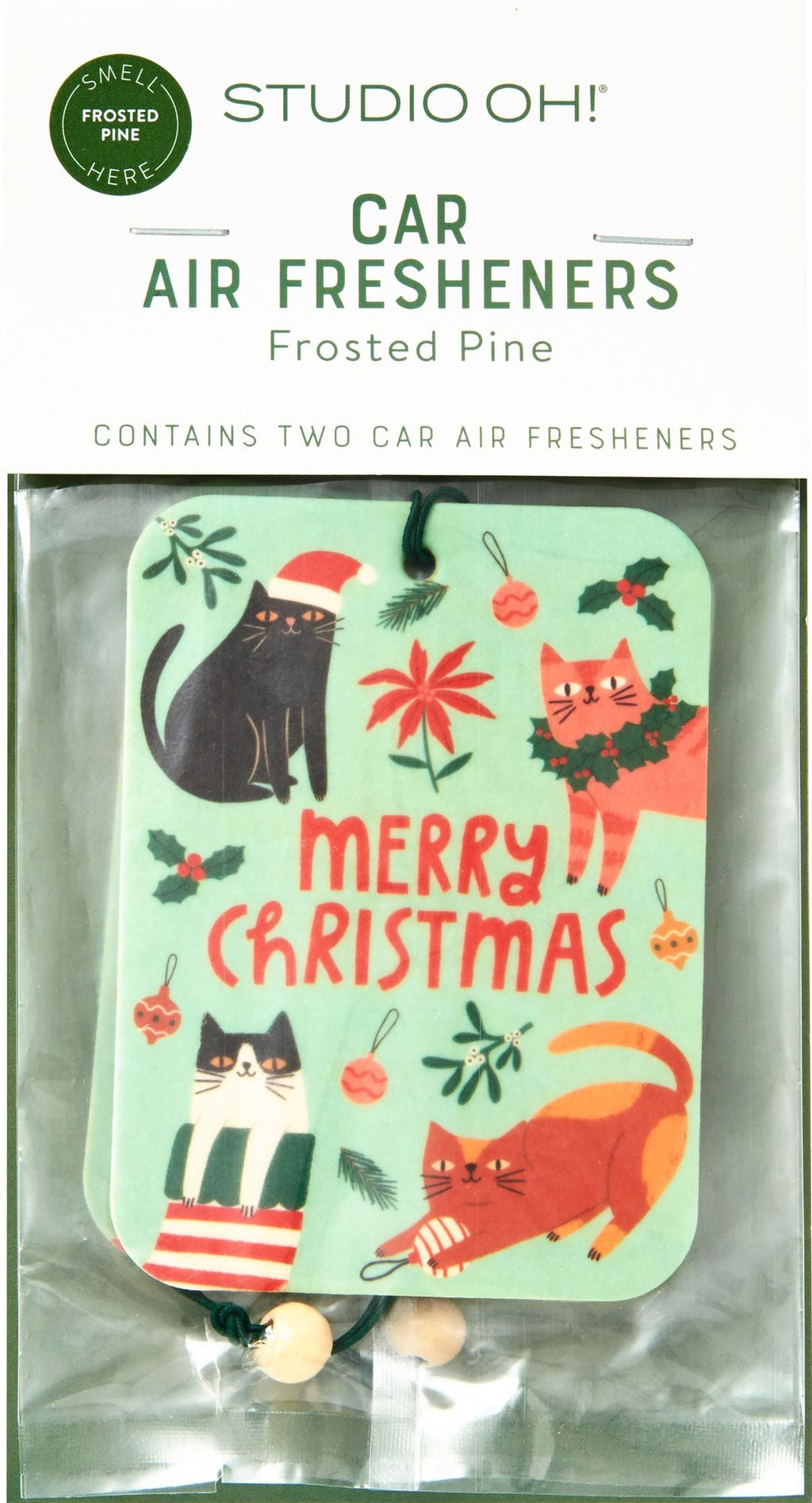 Very Merry Kitties Car Air Fresheners