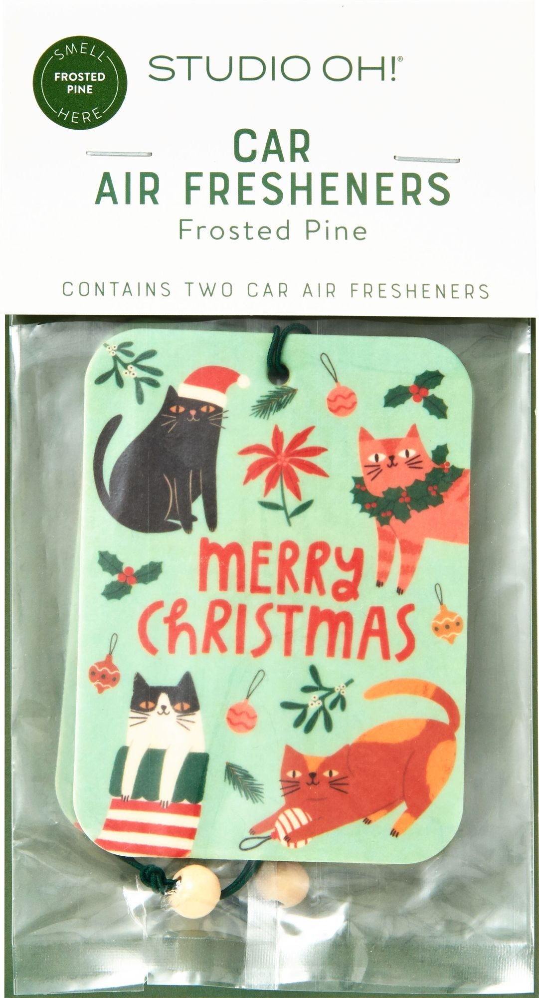 Very Merry Kitties Car Air Fresheners
