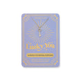 Lucky You Key Fortune Necklace