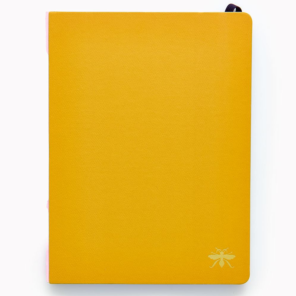 Paper Wasp Mustard Medium Coptic-Bound Journal - Limited Edition