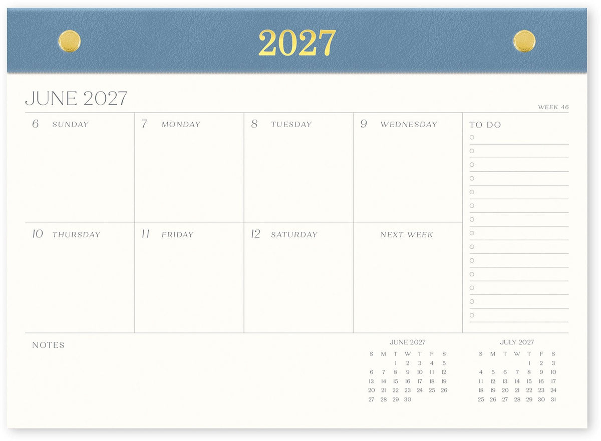 2026-2027 Paper Source Chicago Ave 17-Month Desk Pad