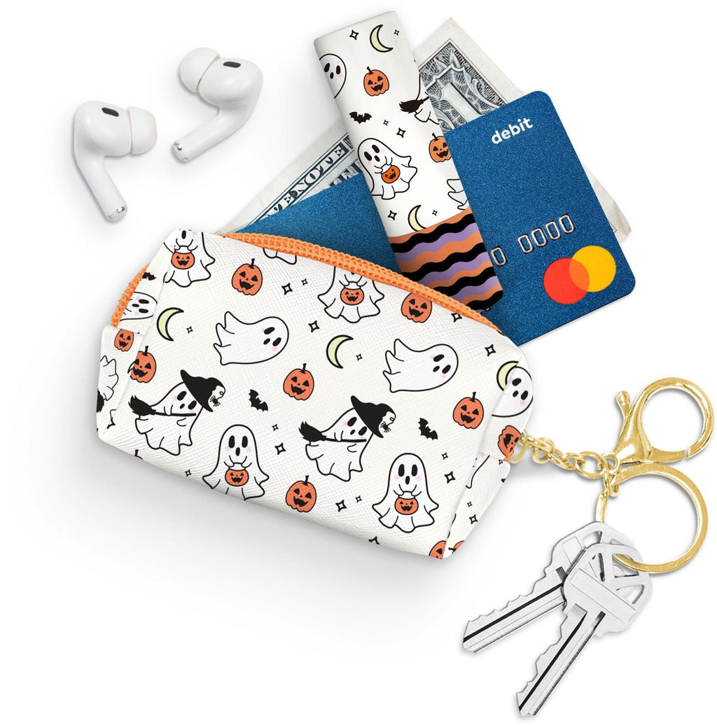 Spellbinding Halloween Key Chain Pouch