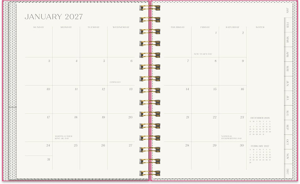 2027 Paper Source Chicago Ave Spiral 12M Planner