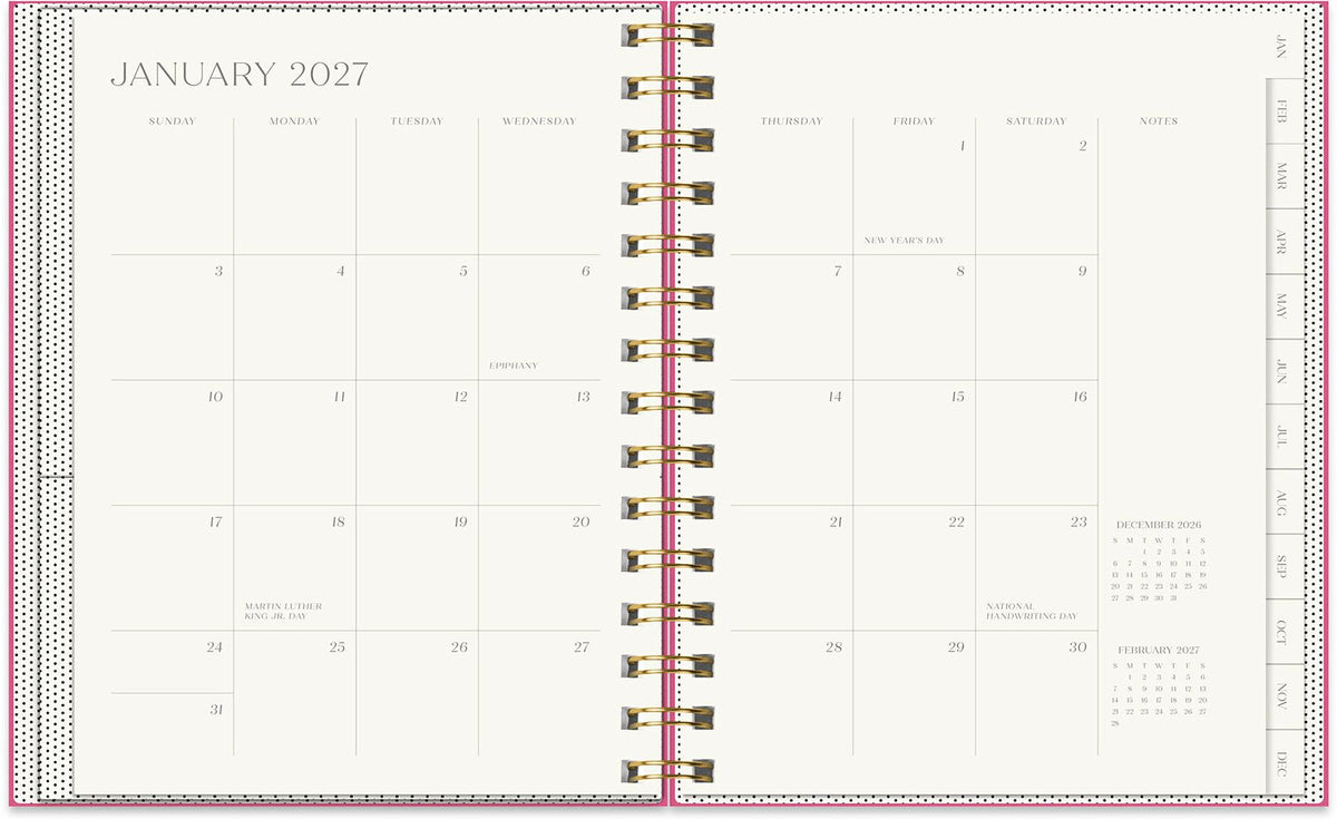 2027 Paper Source Chicago Ave Spiral 12M Planner