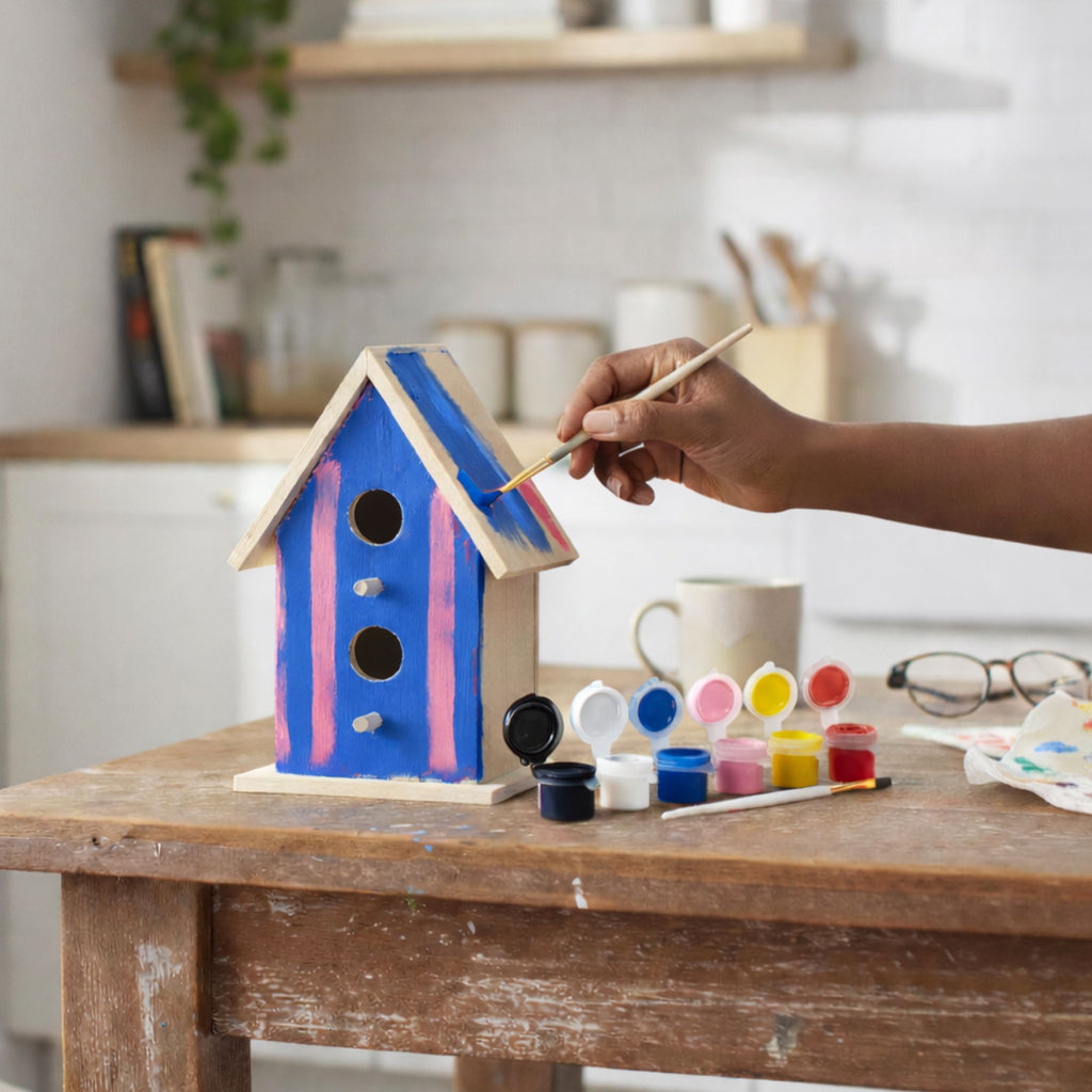 Paint a Birdhouse Kit