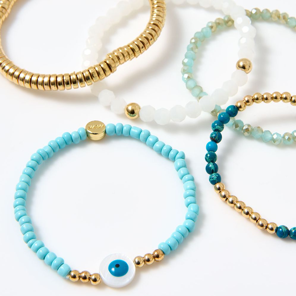 The Blue Bracelet Set